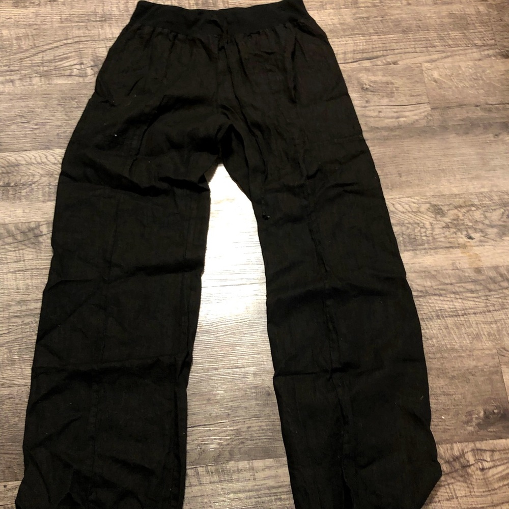 Black Linen pants